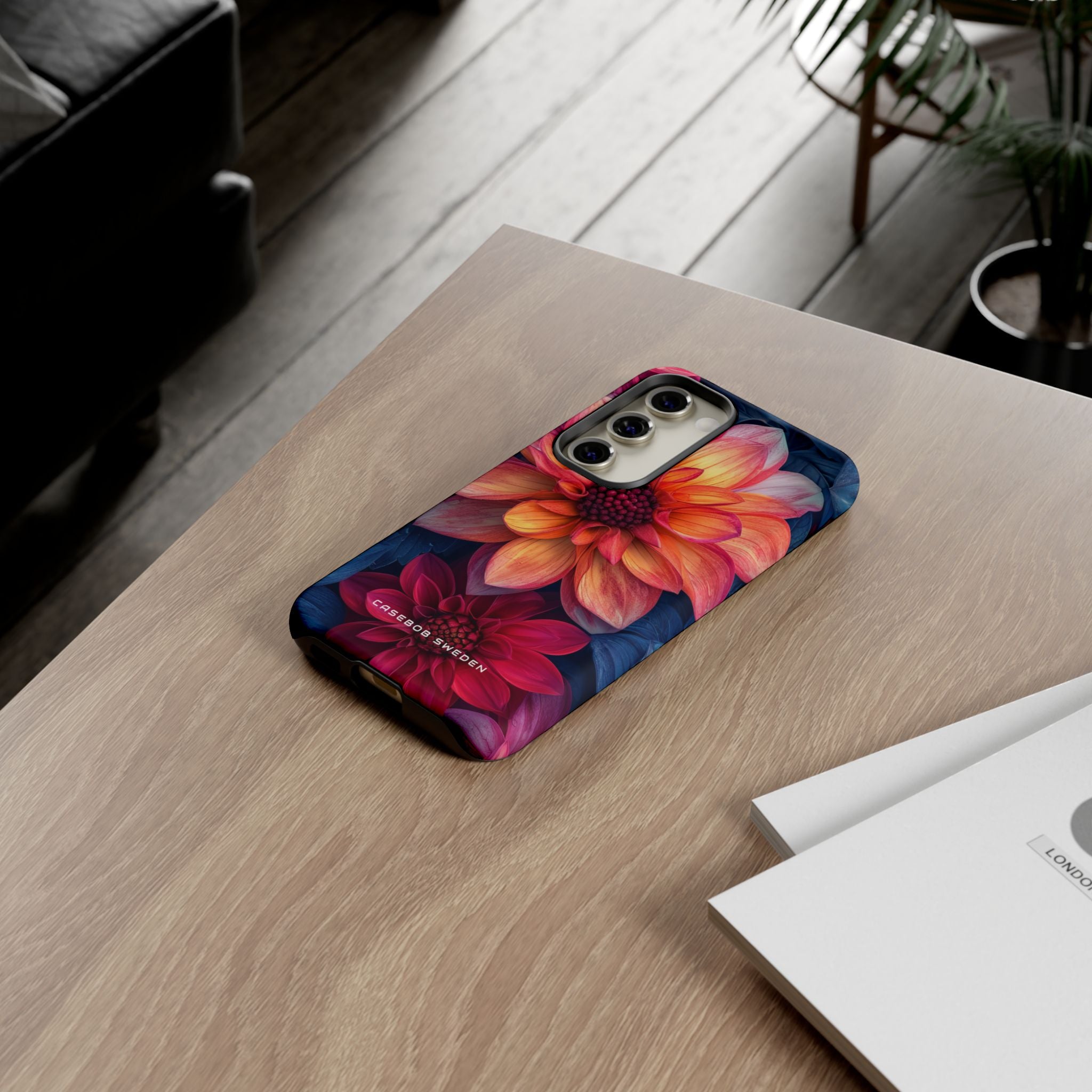 Fiery Bloom Harmony Samsung S23 - Tough Phone Case