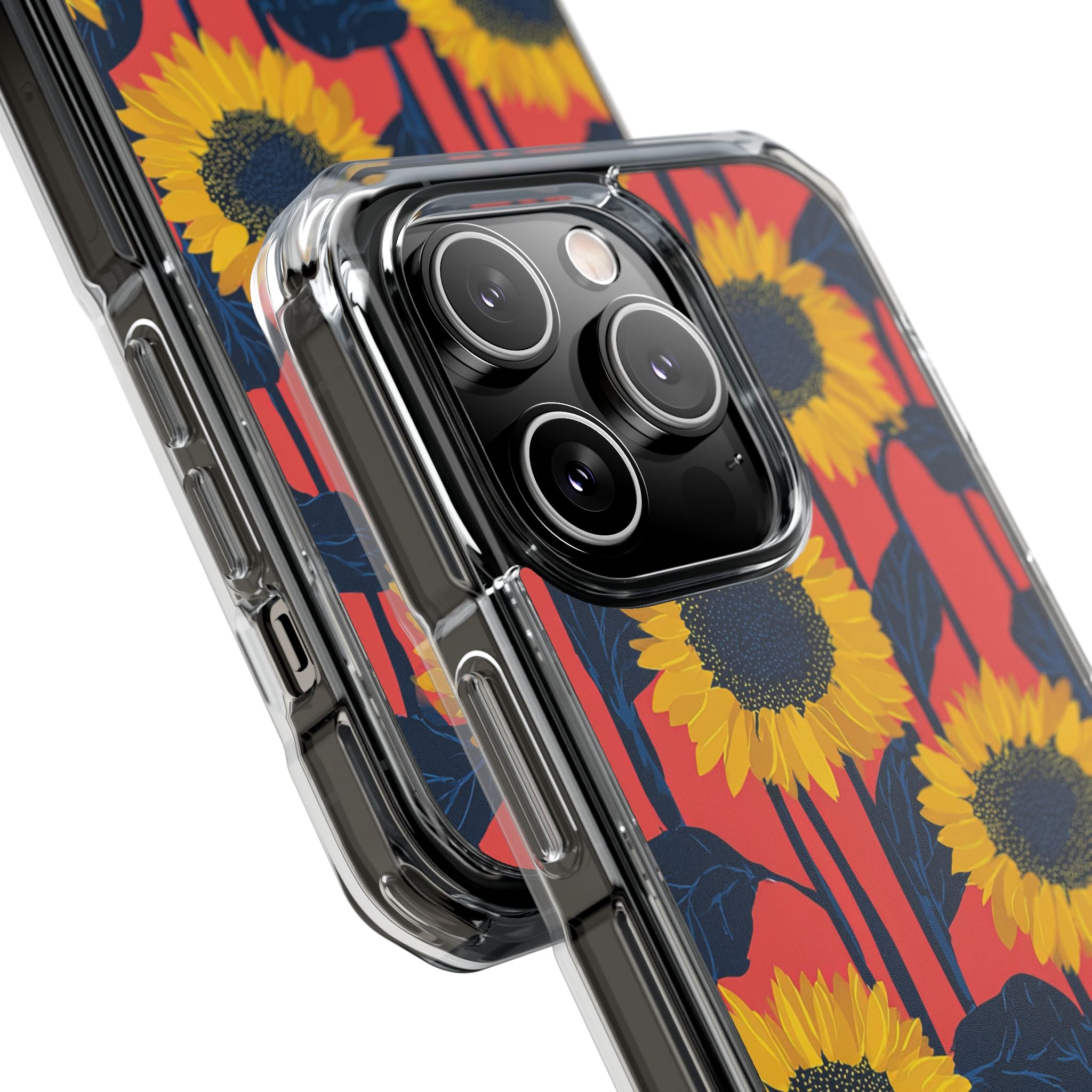 Vibrant Sunflower Rhythm iPhone Case - Impact