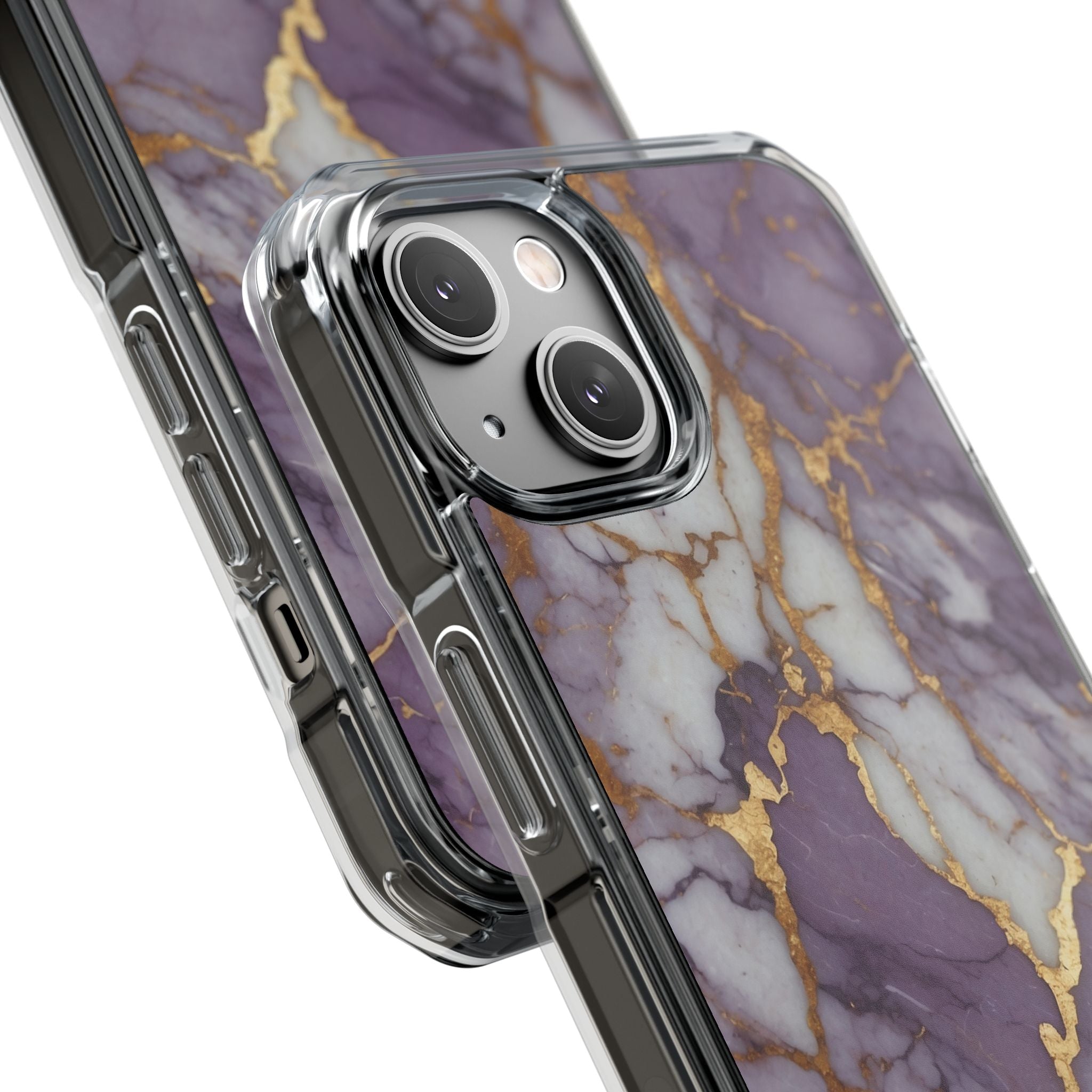 Lavender Veins Flow iPhone Case - Impact