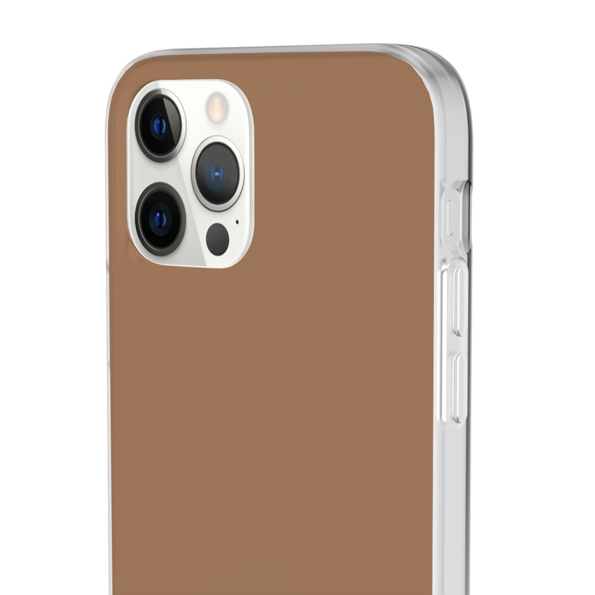 Chamoisee Brown | Handyhülle für iPhone (Flexi Case) 