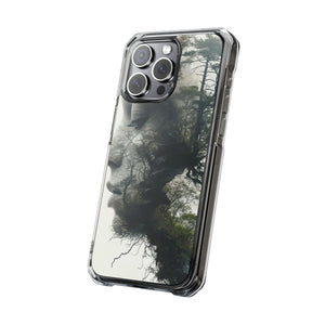 Serene Symbiosis - Phone Case for iPhone (Clear Impact - Magnetic)