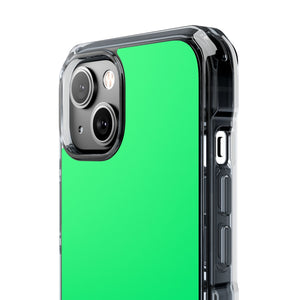 Spring Green | Phone Case for iPhone (Clear Impact Case - Magnetic)