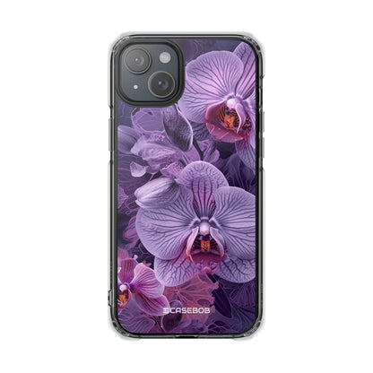 Radiant Orchid  - Clear Impact Case for iPhone