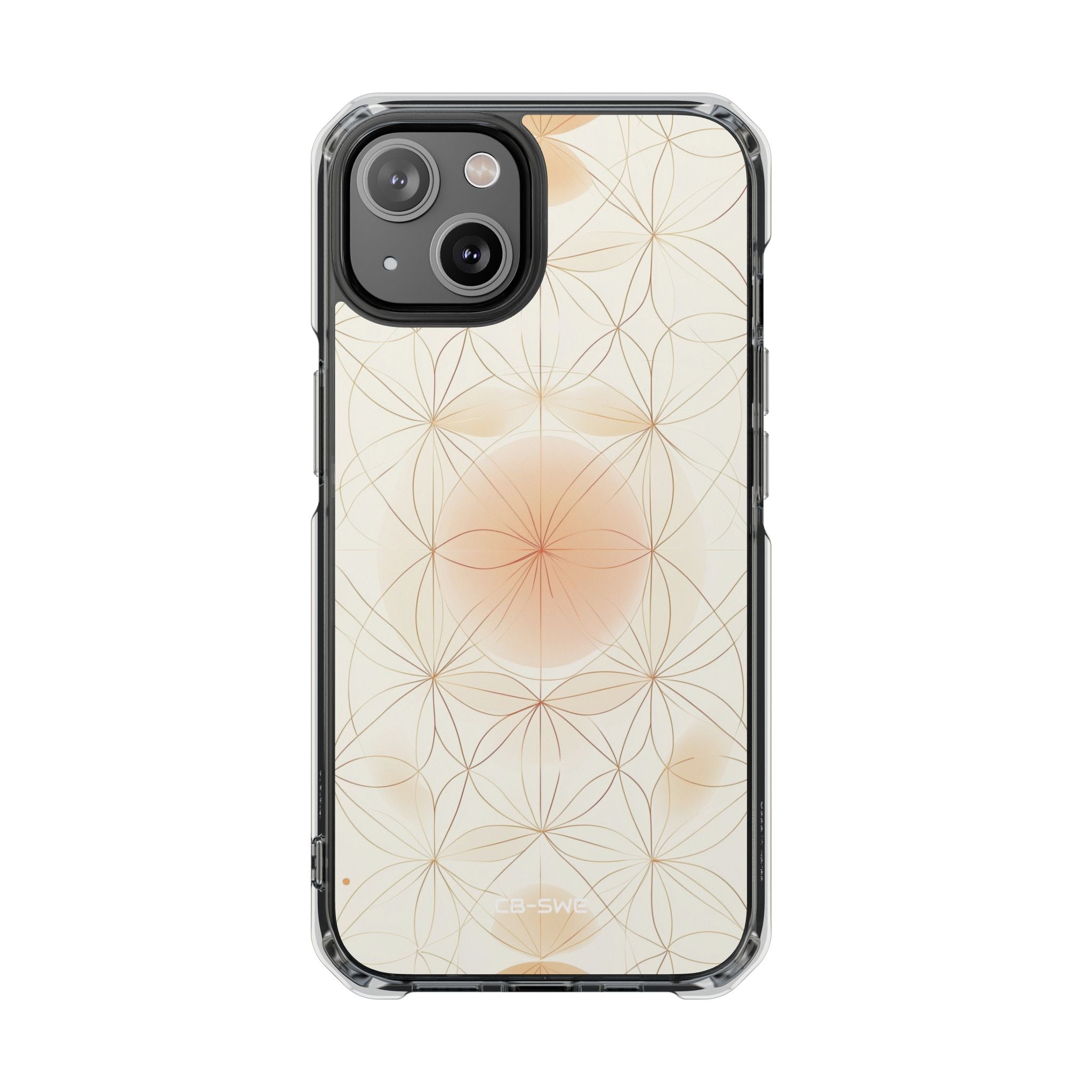 Harmonious Circles Flow iPhone Case - Impact