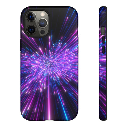 Speed of light in Galaxy iPhone Case (Protective) iPhone 12 Pro Max Glossy Phone Case