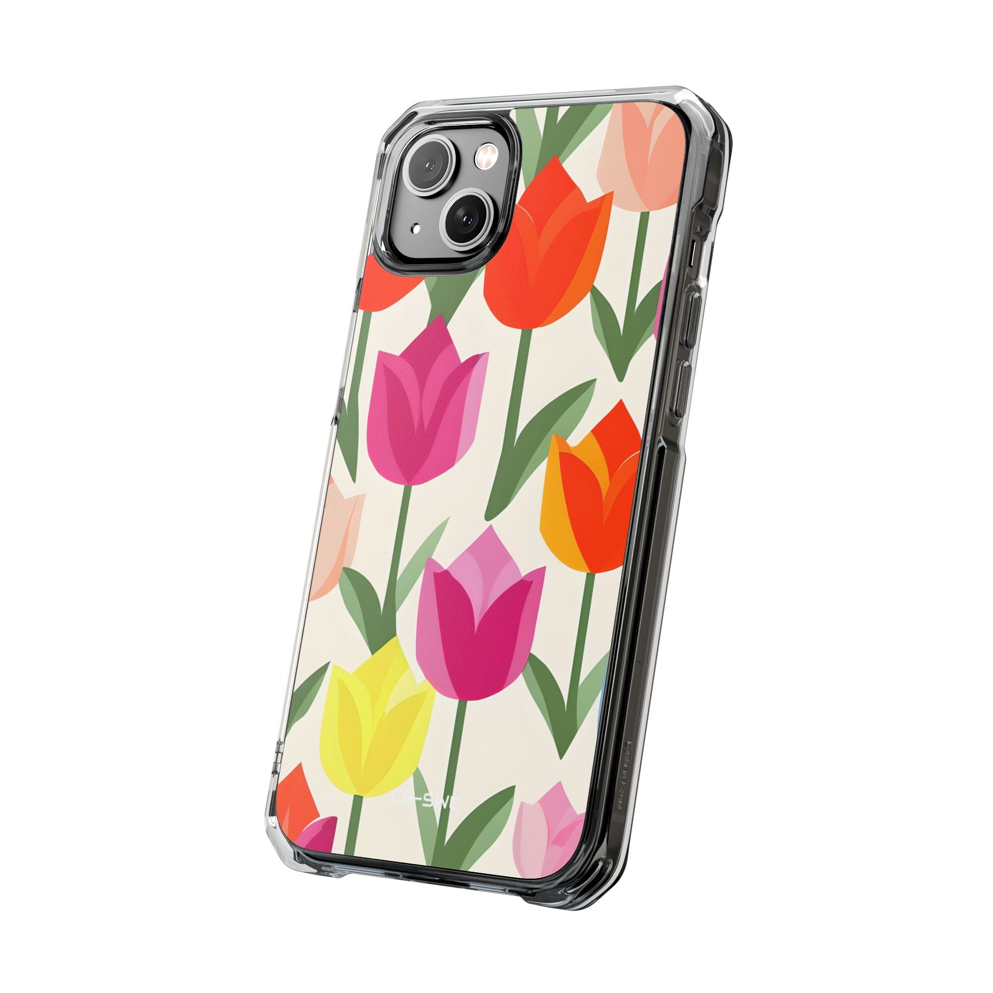 Vibrant Tulip Array iPhone Case - Impact