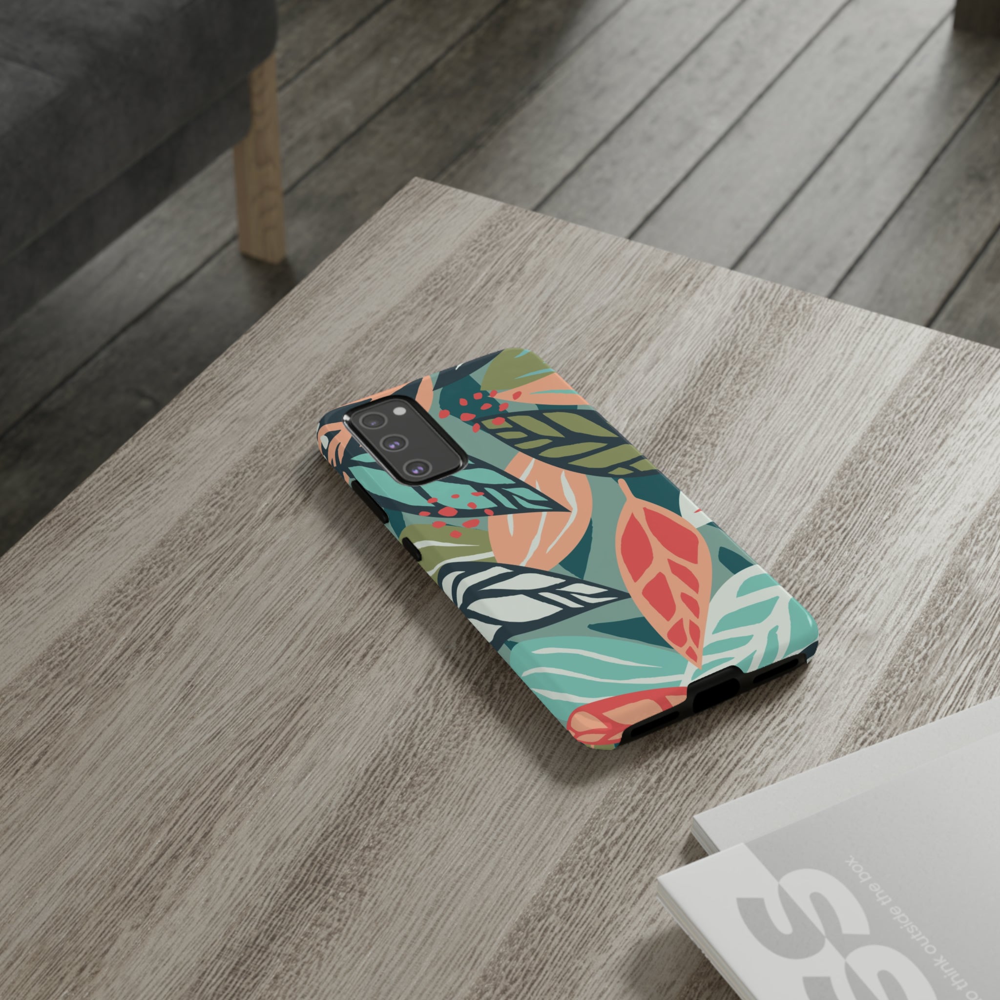 Mixed Tropical Leaf - Protective Phone Case