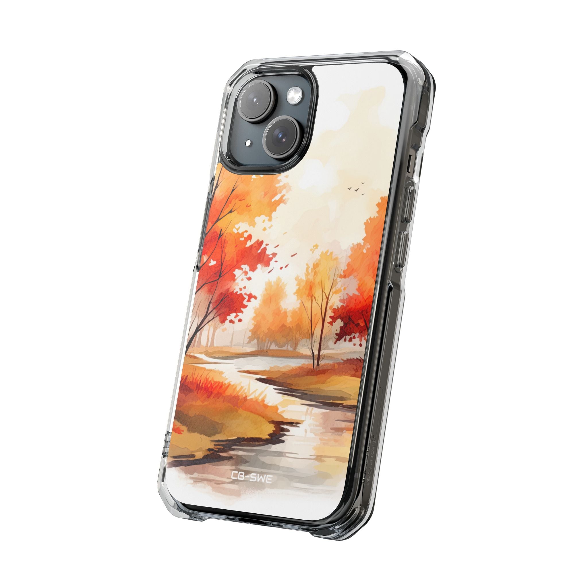 Autumn Leaves Dance iPhone Case - Impact