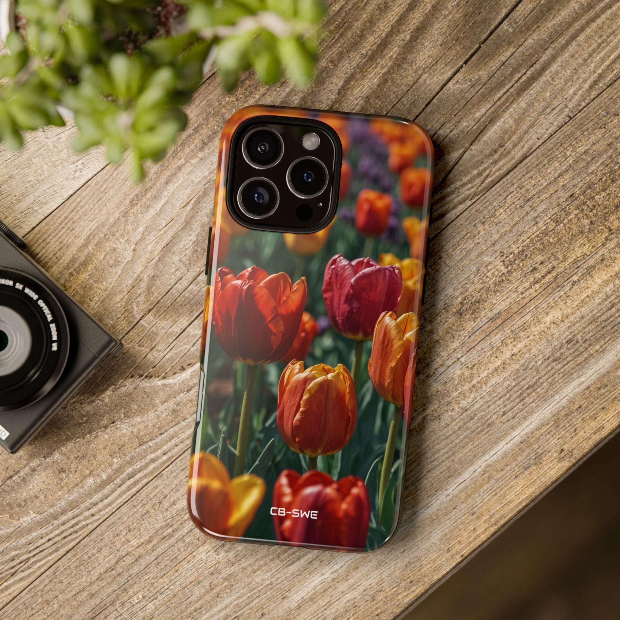 Tulips Embrace Breeze - iPhone Case