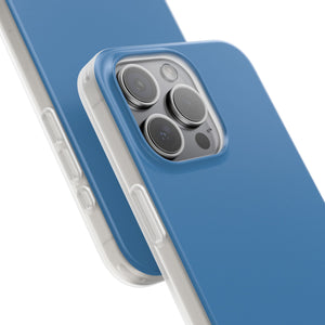 Steel Blue | Handyhülle für iPhone (Flexible Hülle)