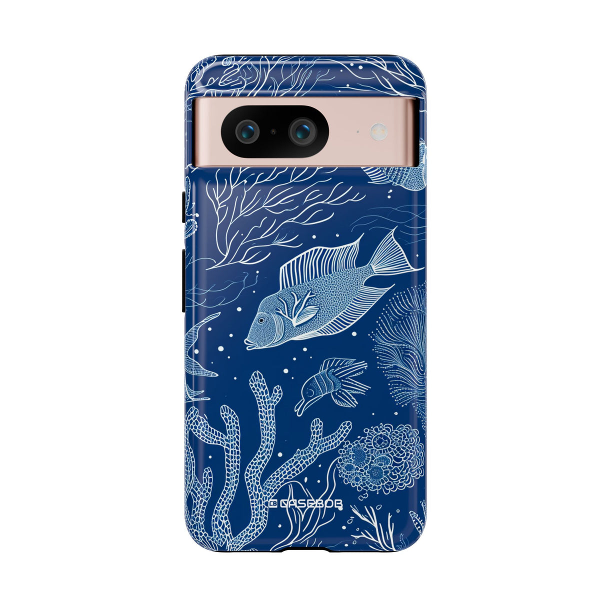 Underwater Serenity: Intricate Line Art - for Google Pixel 8