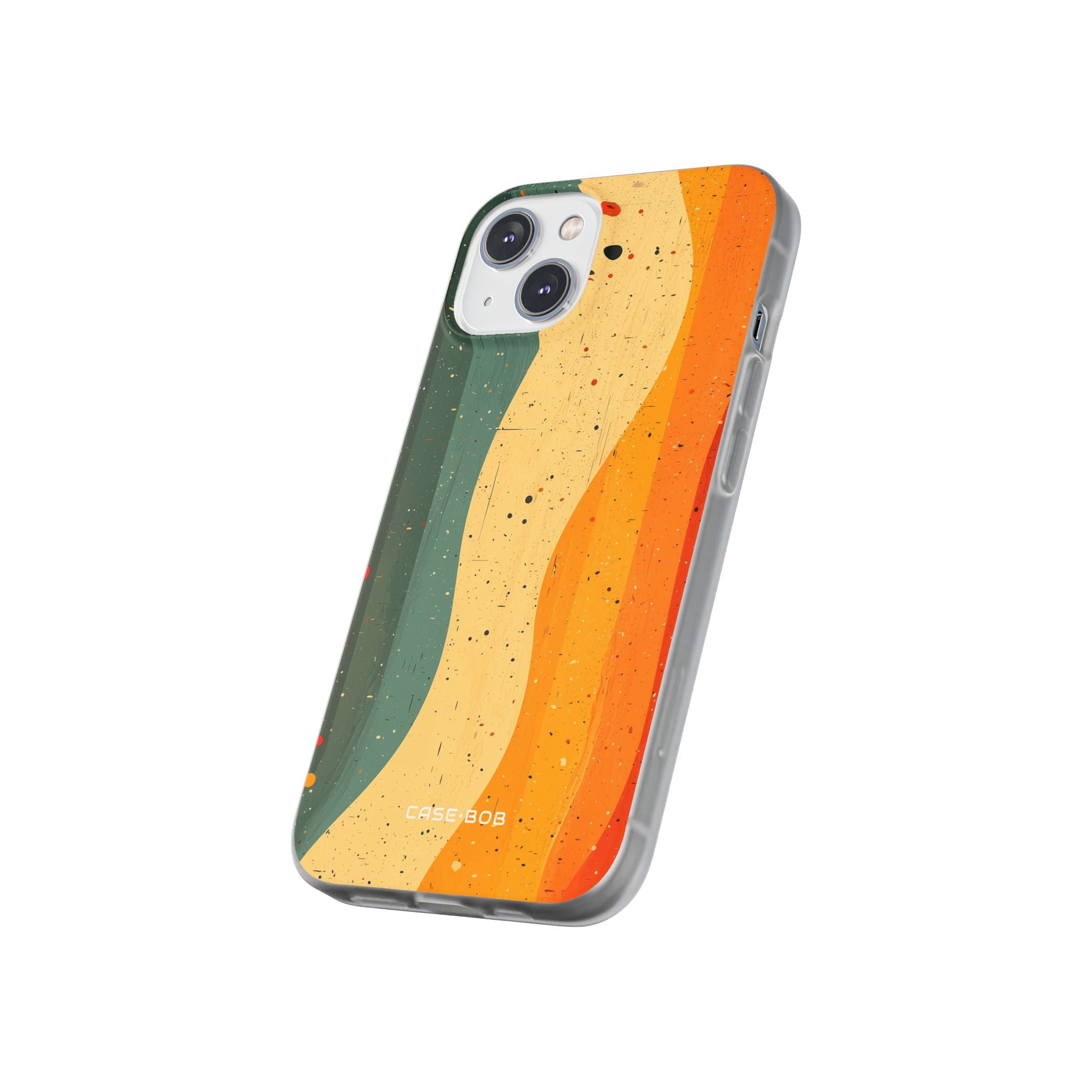 Wavy Forest Veil iPhone 14 Case - Soft