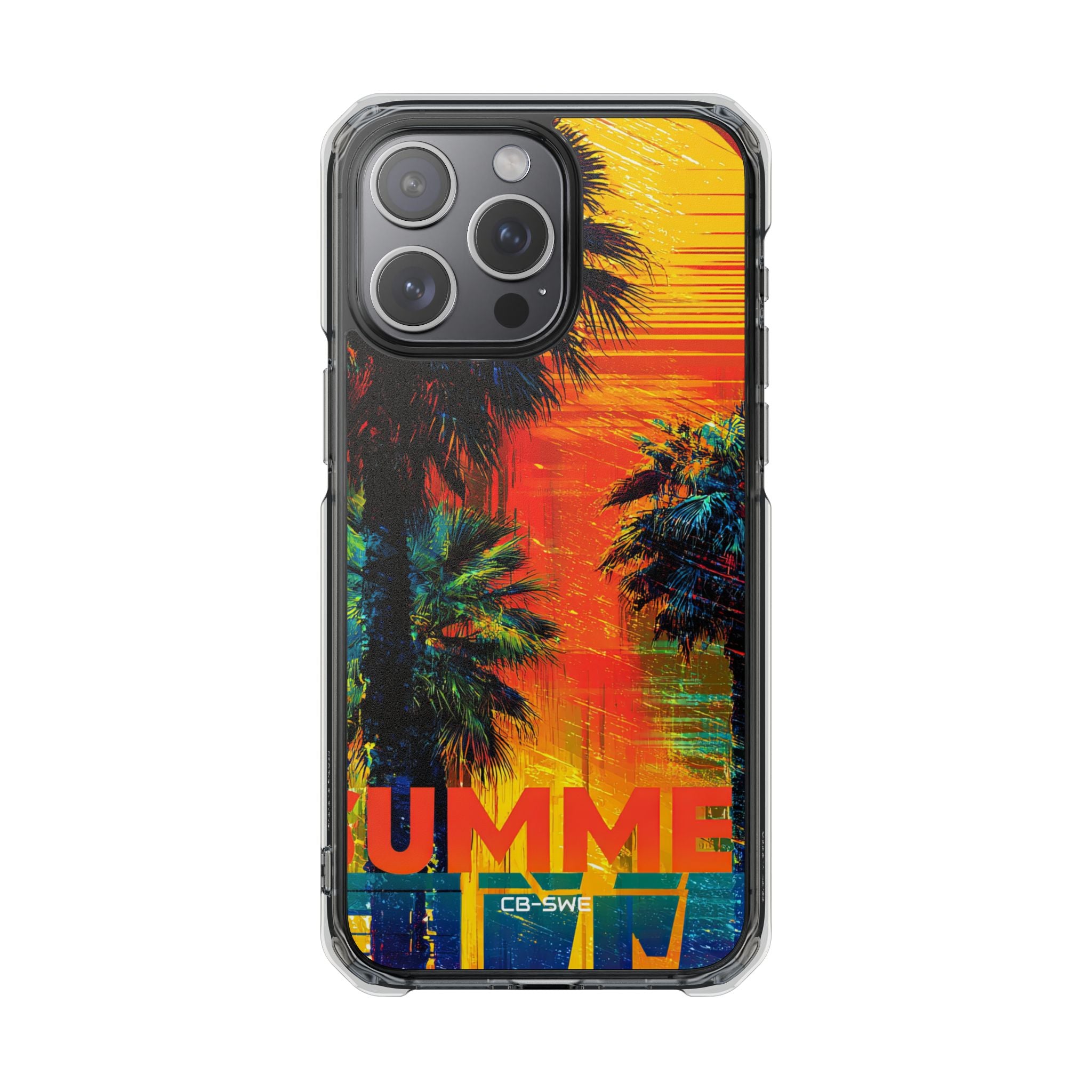 Summer Sunset Palms iPhone Case - Impact