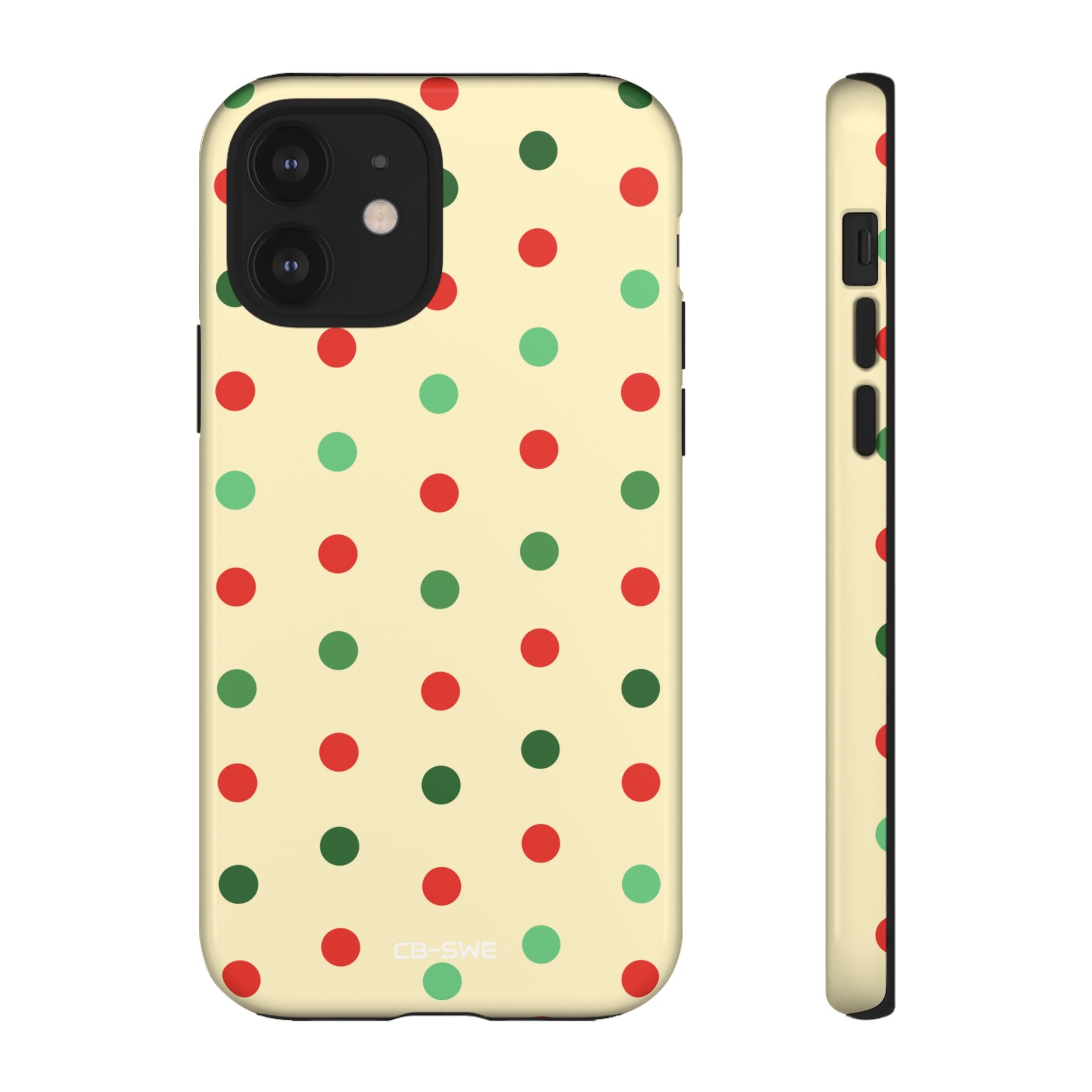 Colorful Dots Dance - iPhone Case