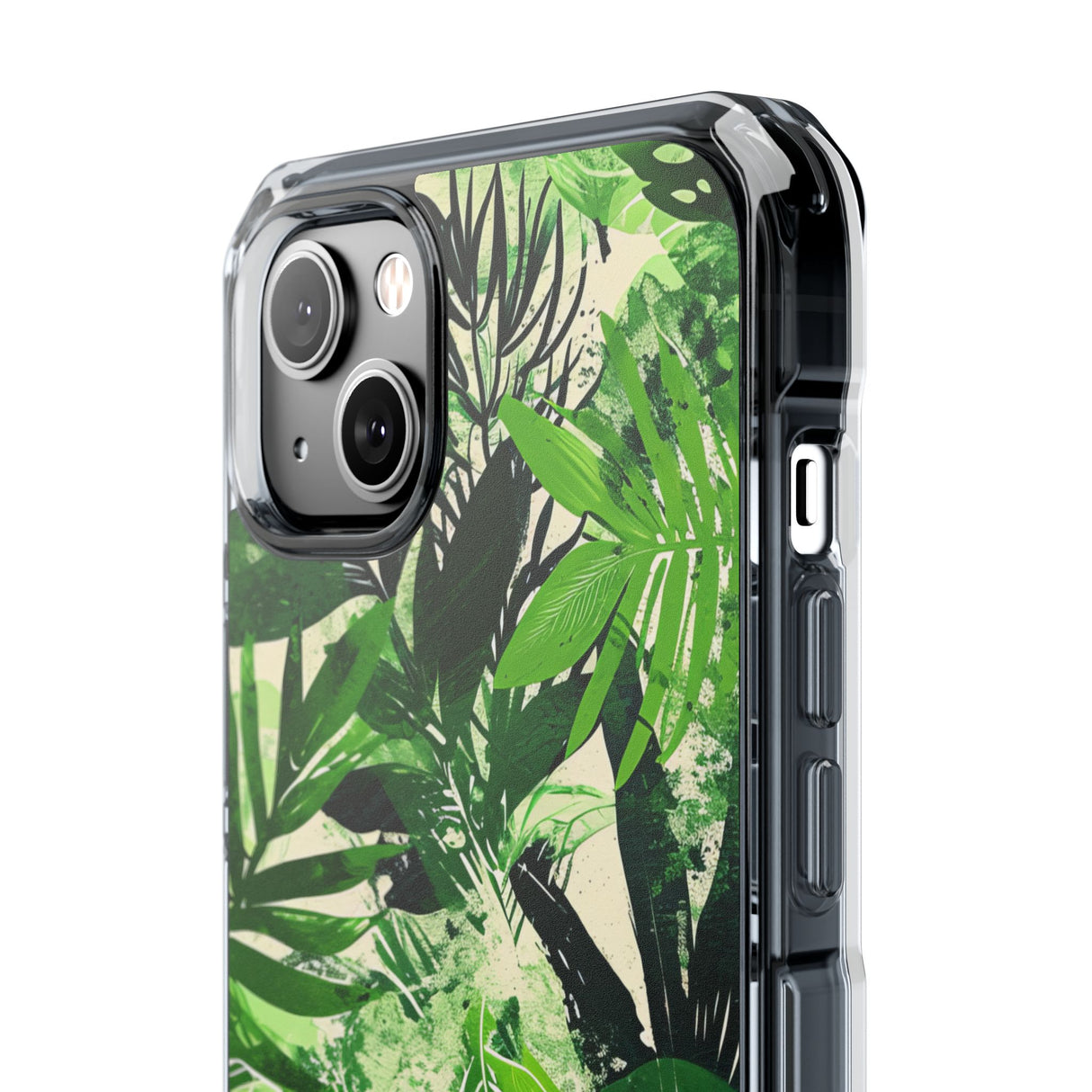 Pantone Greene Design | Handyhülle für iPhone (Clear Impact Case – magnetisch)