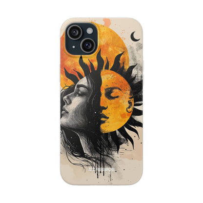 Sunlit Duality | Flexible Phone Case for iPhone