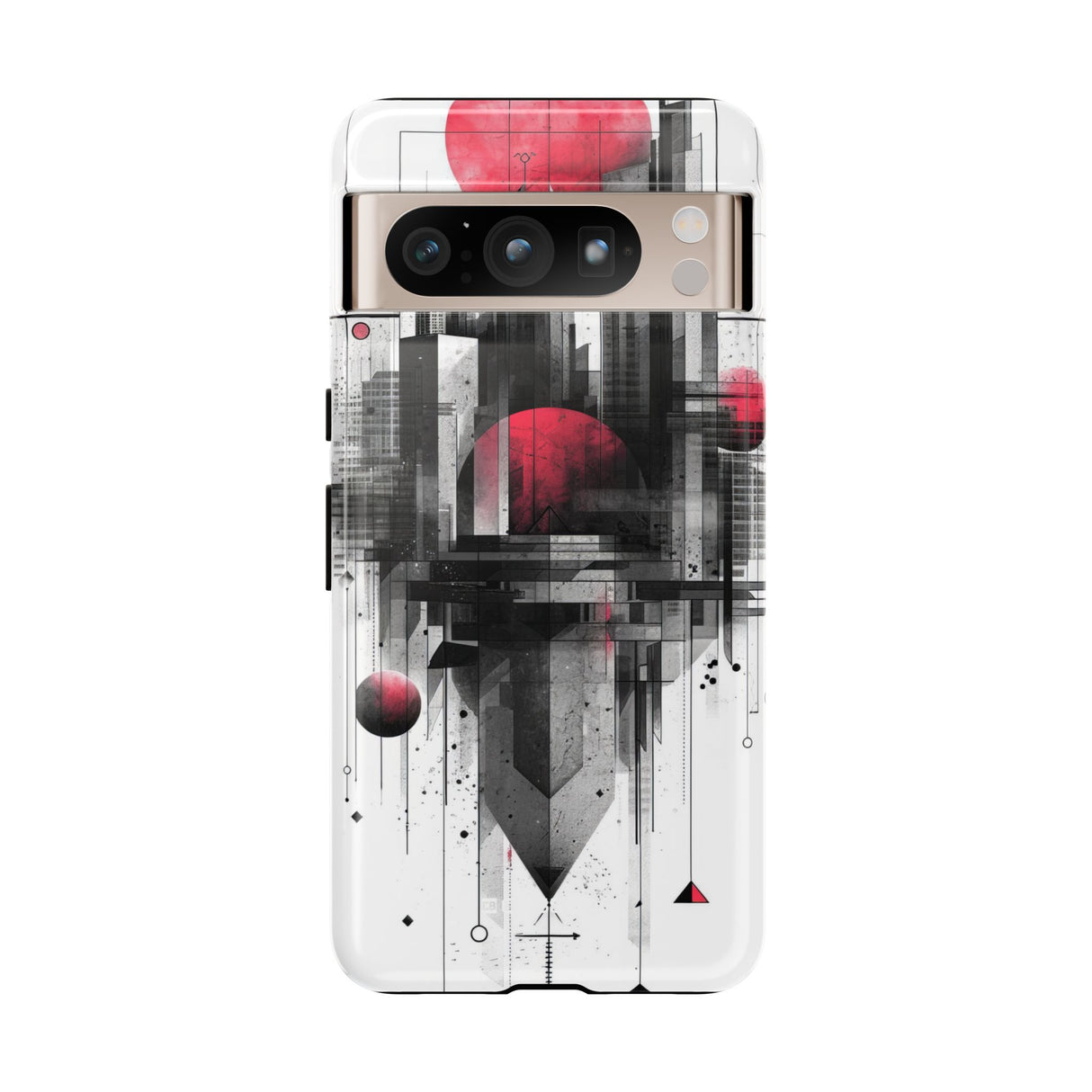 Cyber Gridscape | Protective Phone Case for Google Pixel