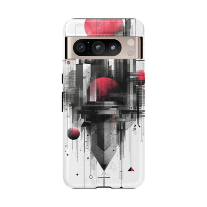 Cyber Gridscape - Phone Case for Google Pixel