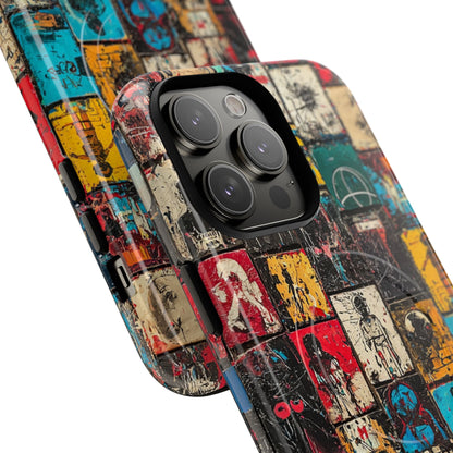 Figured Grid iPhone 14 Pro Max Case - Tough+