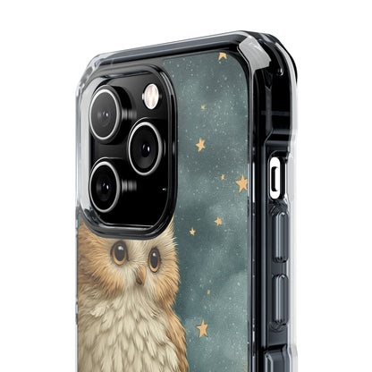 Owls Nestle Moon iPhone Case - Impact