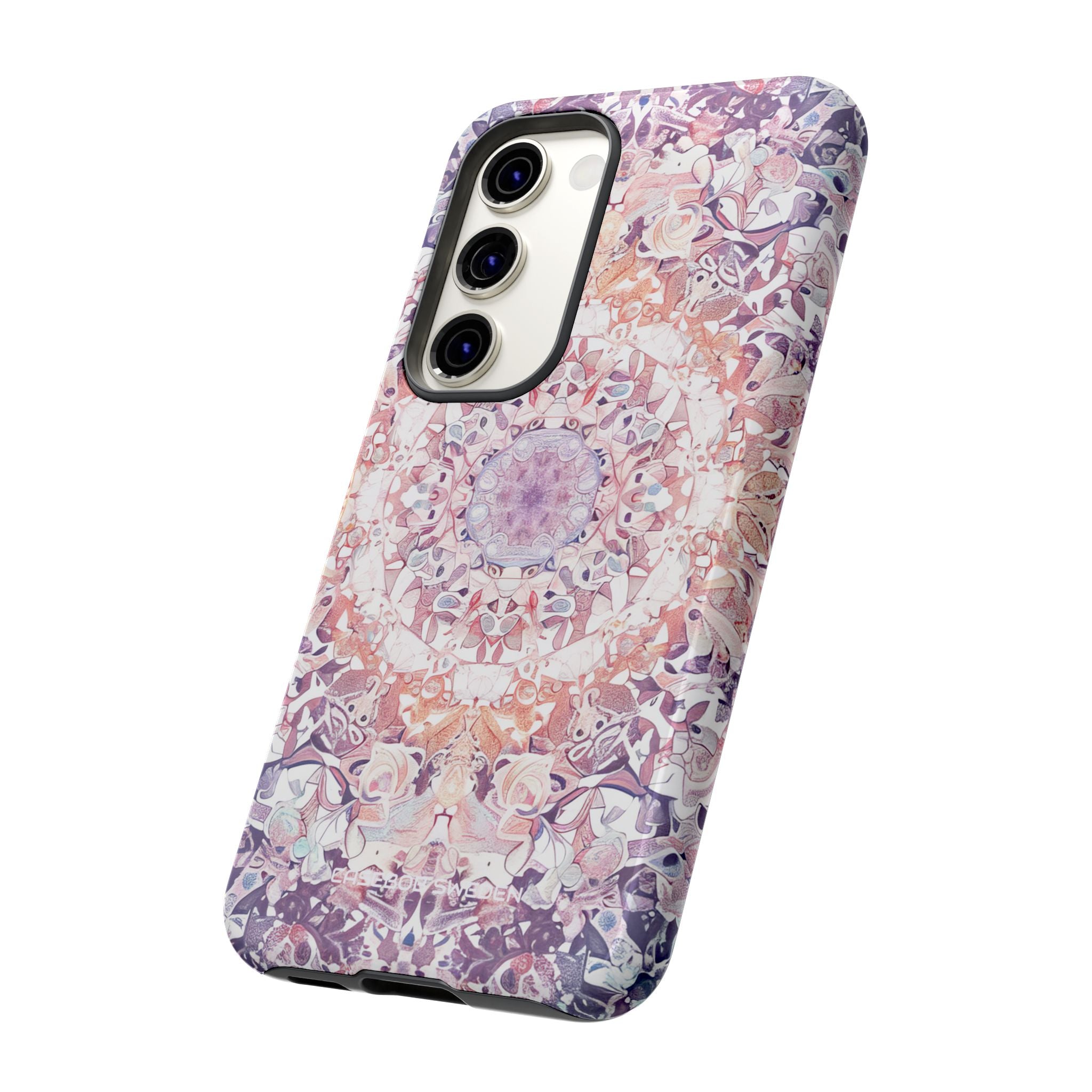 Purple Pink Mandala - Tough Samsung S23 Phone Case