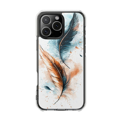 Feathers Dance Lightly iPhone Case - Impact