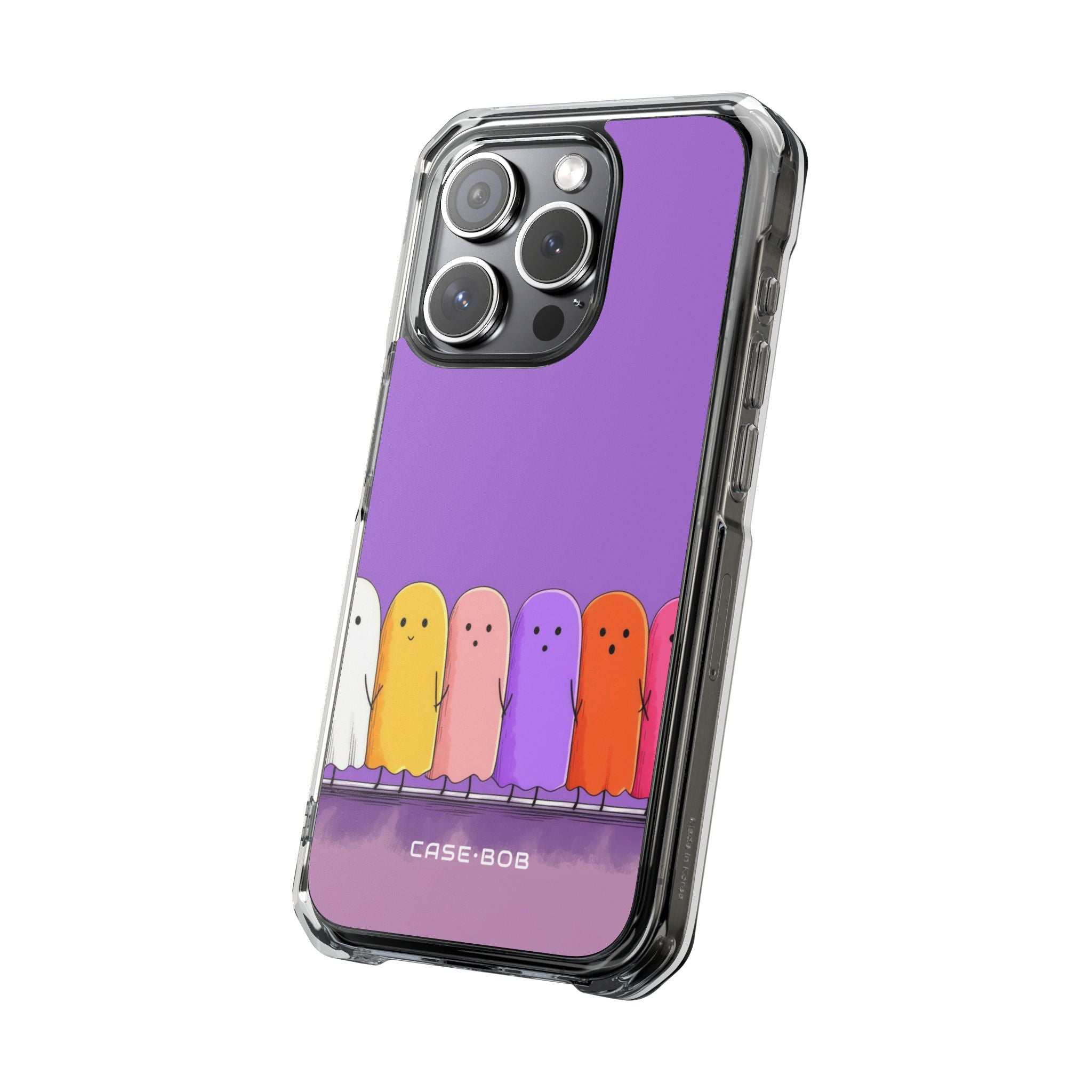 Colorful Ghosts iPhone 15 Pro Case - Impact