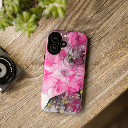 Vibrant Pink Swirls - iPhone Case