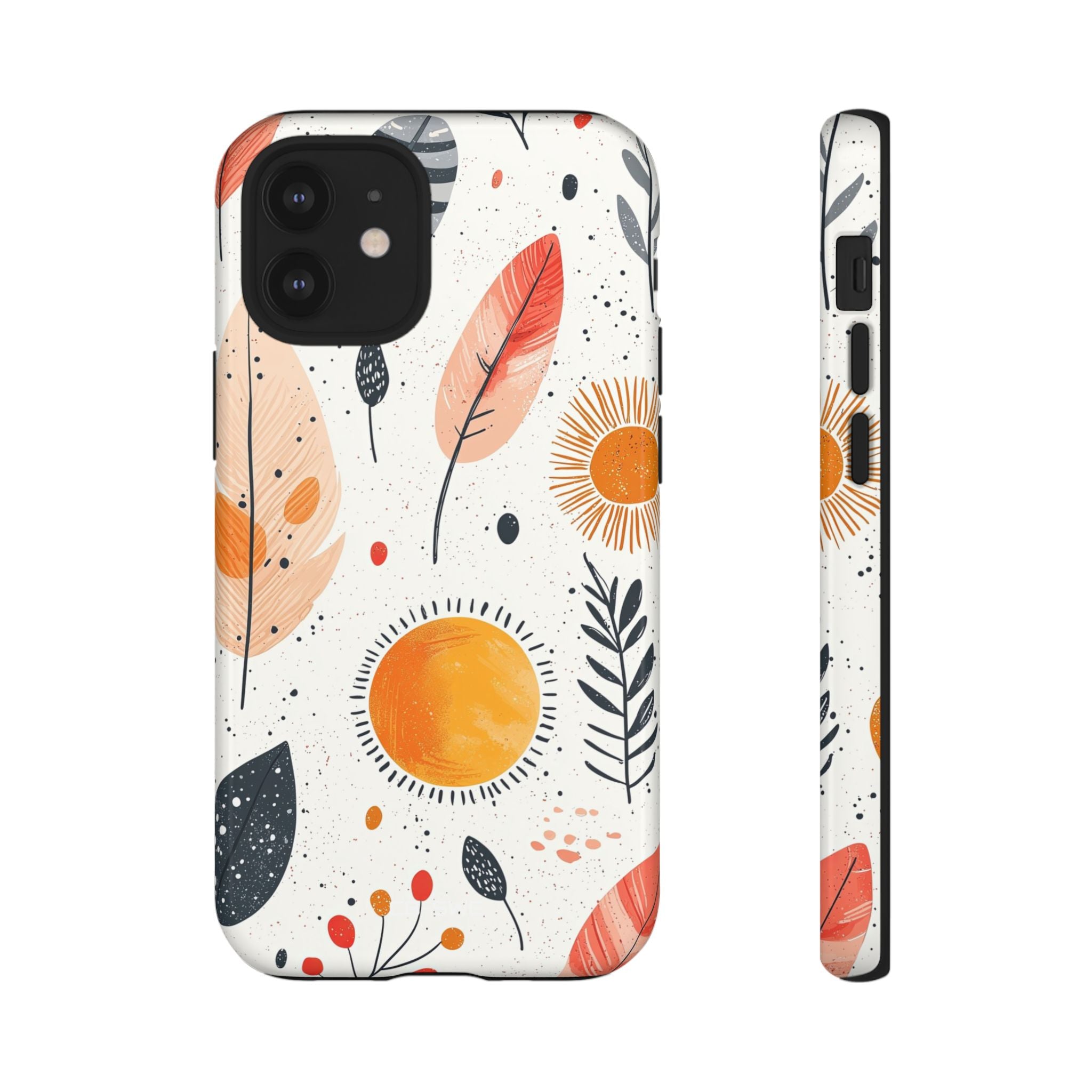 Sunlight Kisses Leaves - iPhone Case