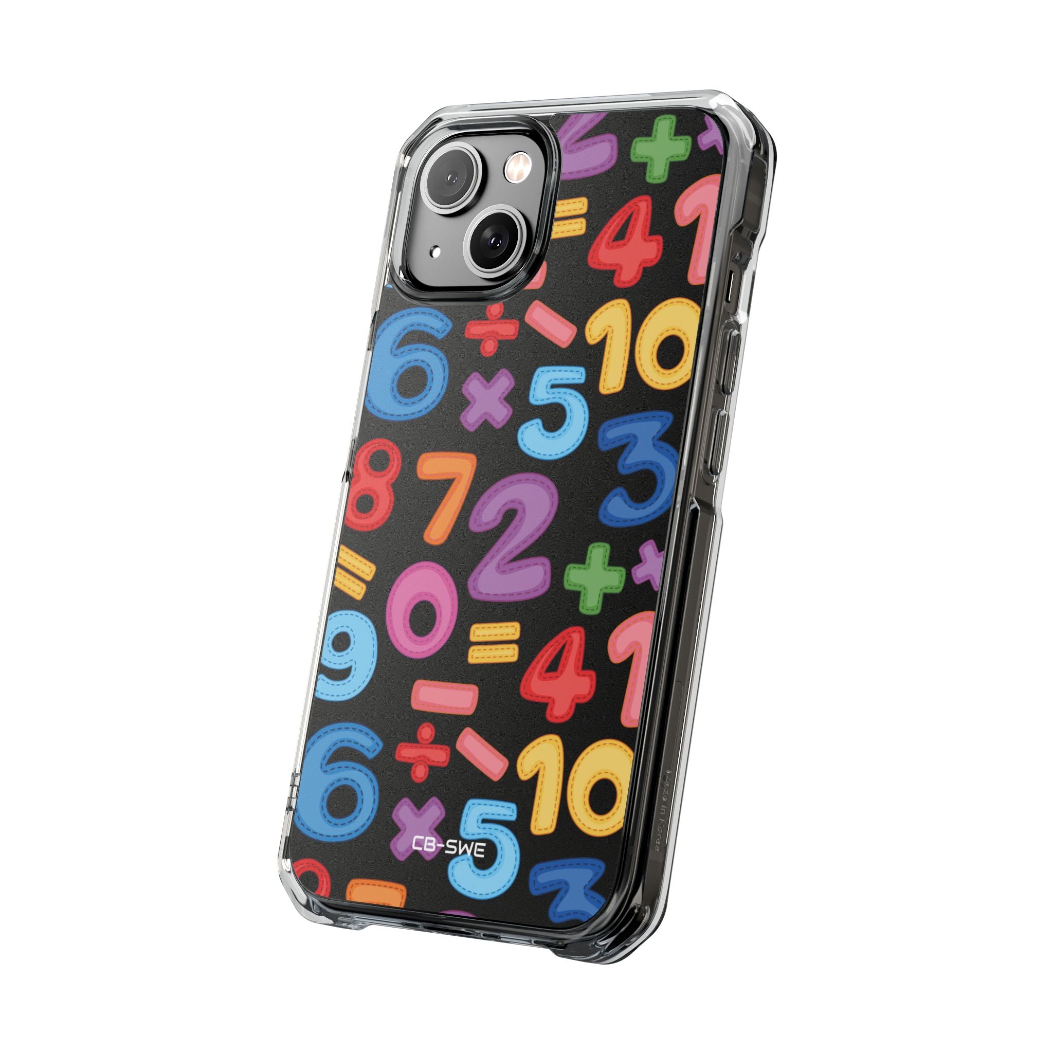 Math Symbols Play iPhone Case - Impact