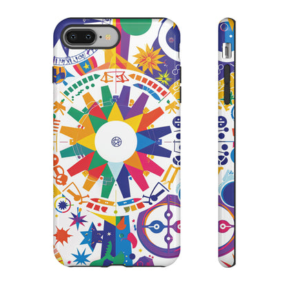 Celestial Horoscope Whirl - Protective Phone Case