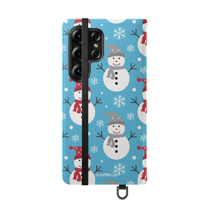 Snowman Glow - Samsung S25 Ultra Case - Lompakko