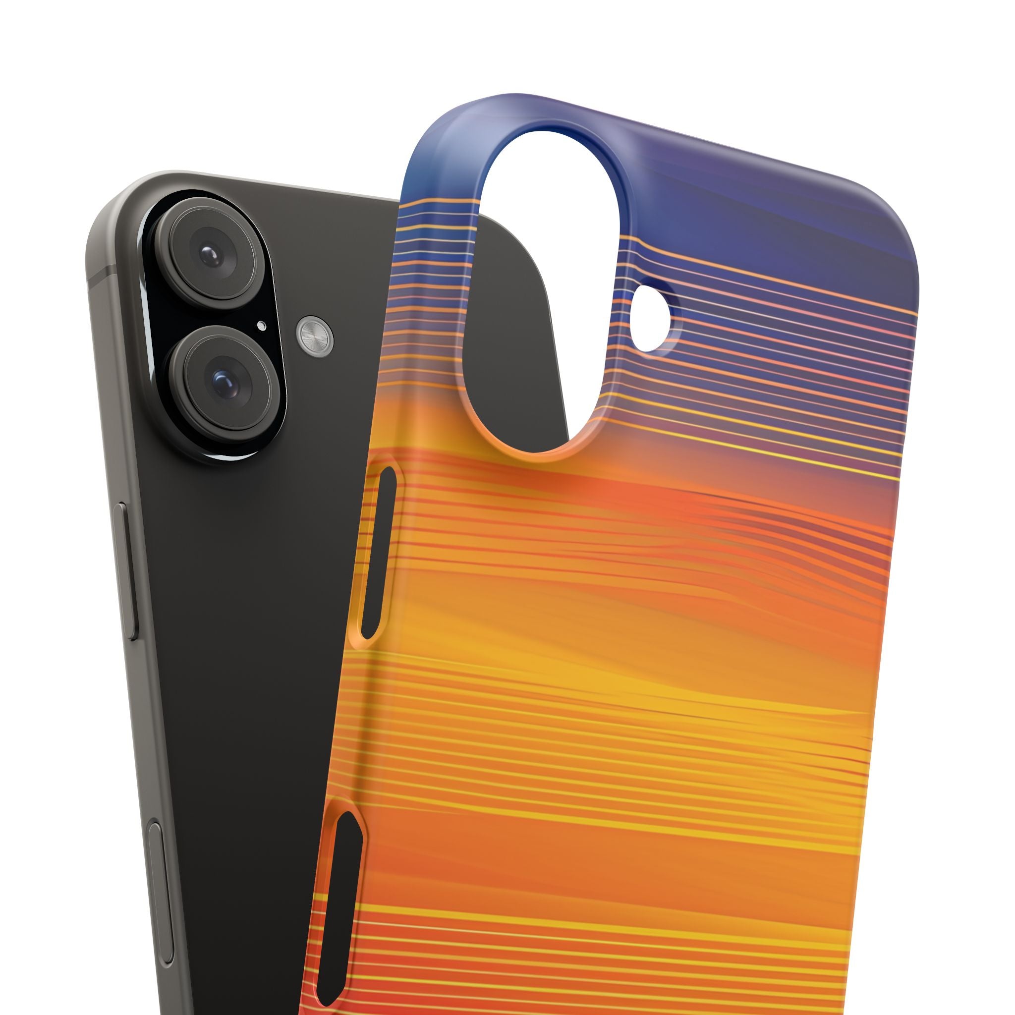 Gradient Sunset Flow iPhone 16 - Slim Phone Case