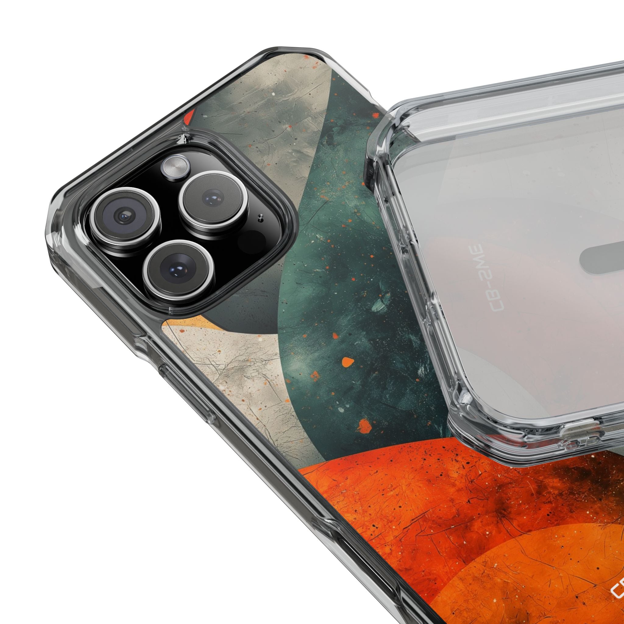 Swirls Embrace Color iPhone Case - Impact