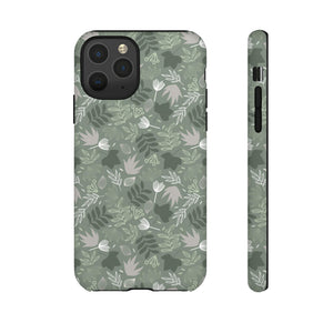 Jungle Green Leaf - Protective Phone Case