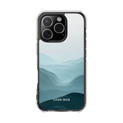 Teal Mist Mountains iPhone 16 Pro Case - Impact