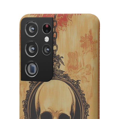 Gothic Skull Elegance Samsung S21 - Slim Phone Case