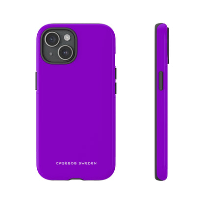 Dark Violet iPhone 15 - Tough Phone Case