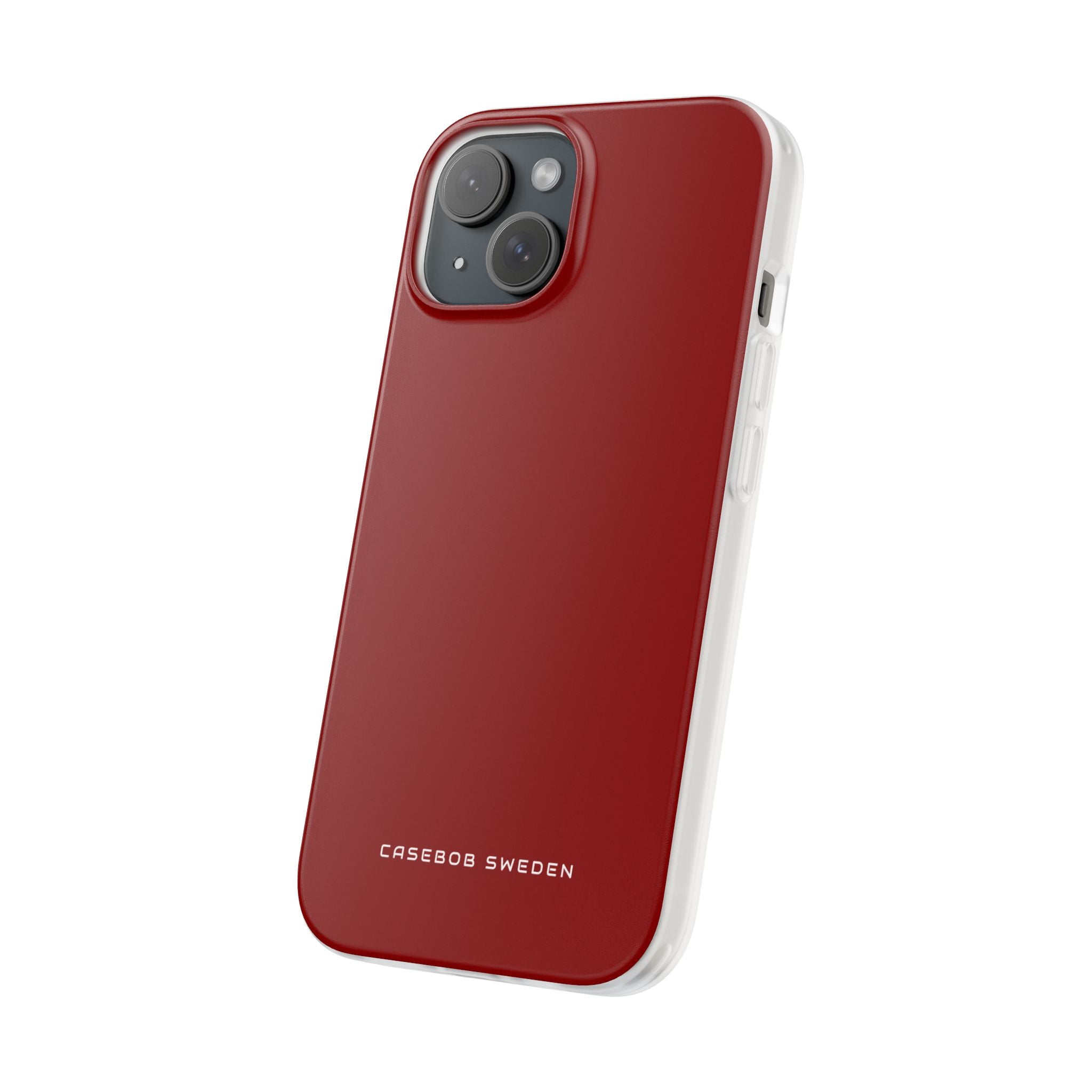 Dark Red iPhone 15 - Flexi Phone Case