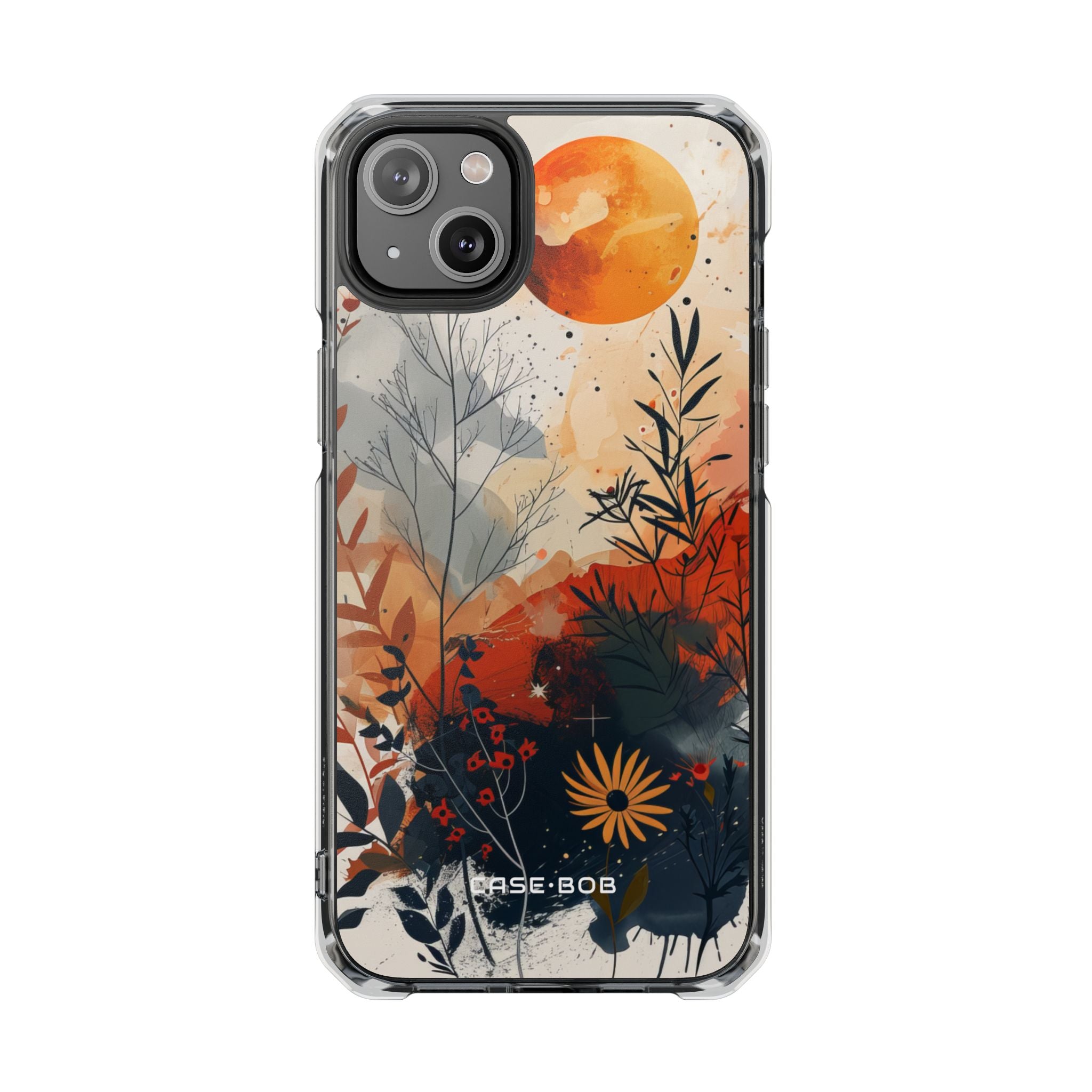 Orange Solstice iPhone 14 Plus Case - Impact