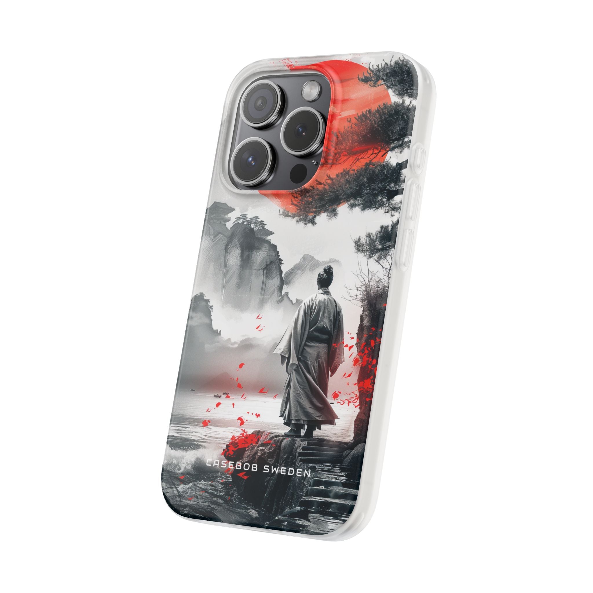 Zen Harmony: Japanese Serenity in Motion iPhone 15 - Flexi Phone Case