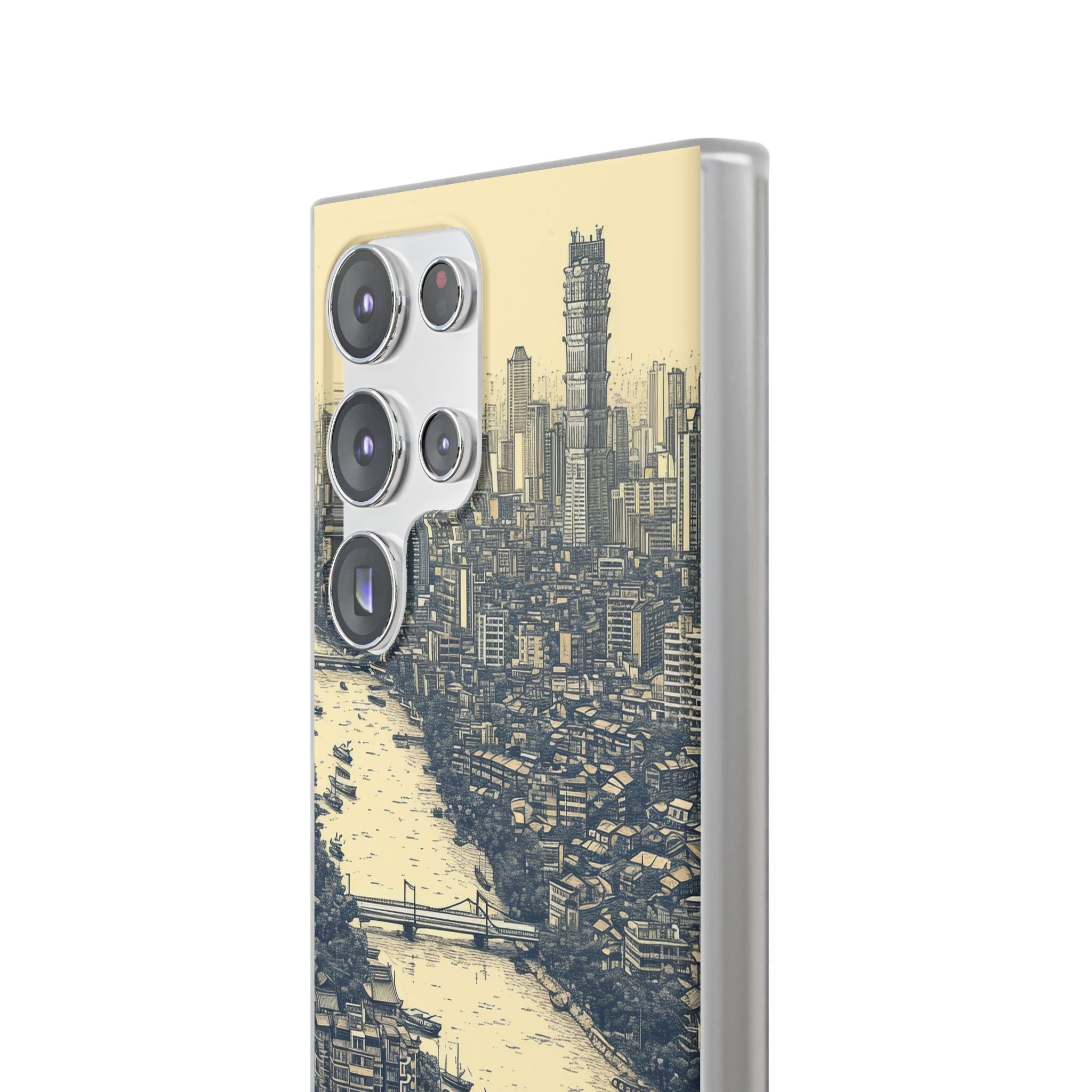 Nostalgic Metropolis | Flexible Phone Case for Samsung Galaxy