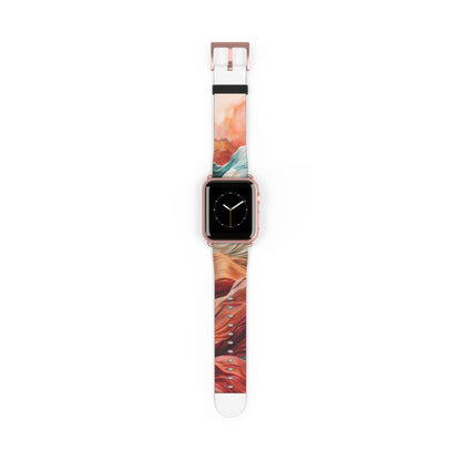 Fabric Peaks Sunset - Watch Band