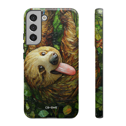 Sloth Hangs Playfully - Samsung Case