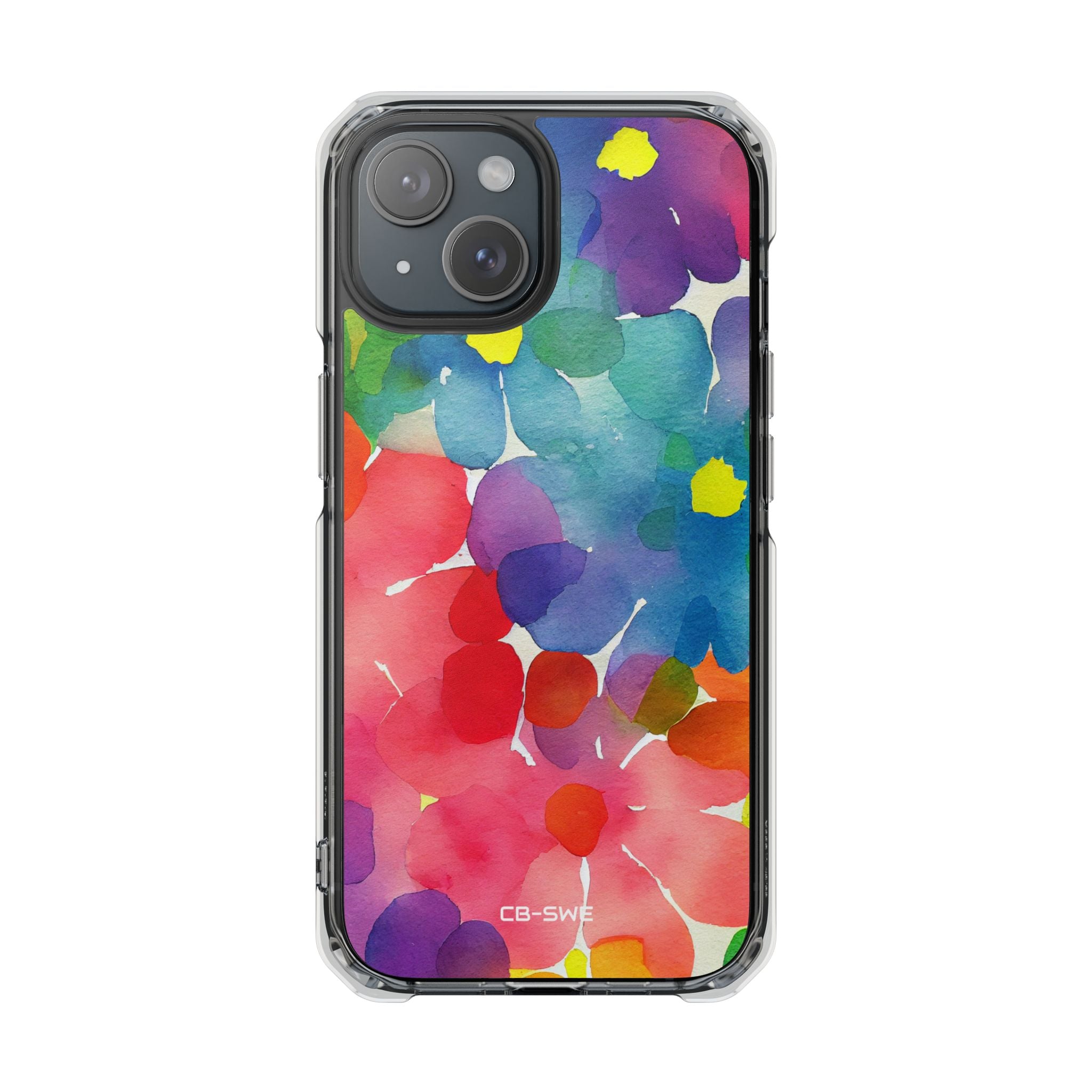 Fluid Color Petals iPhone Case - Impact
