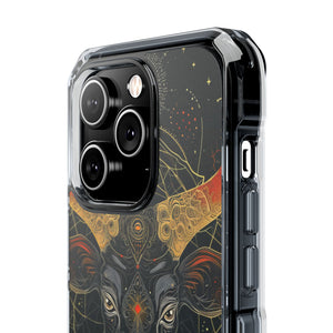 Celestial Taurus Mystique – Handyhülle für iPhone (Clear Impact – Magnetisch)