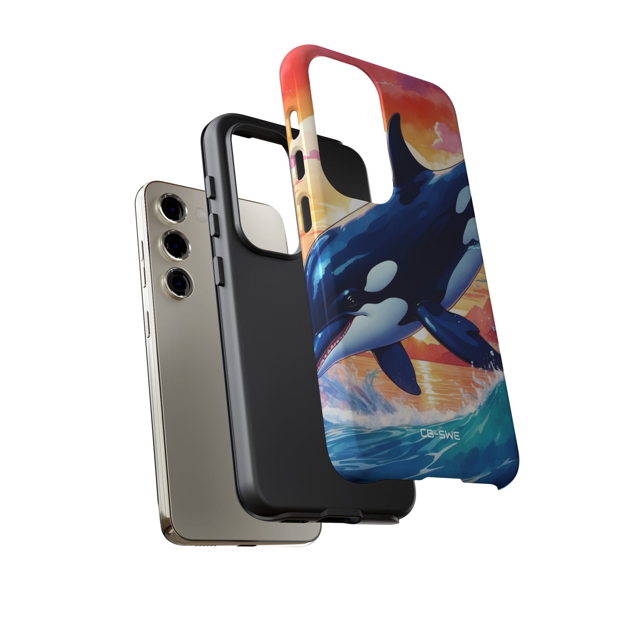 Orca Leaps Joyfully - Samsung Case