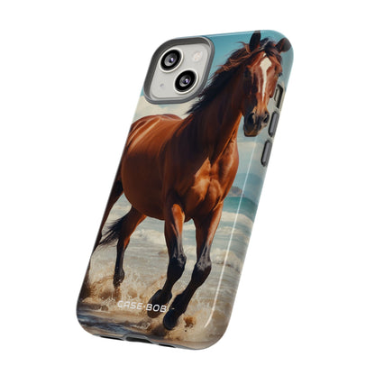 Blazing Horse iPhone 14 Case - Tough