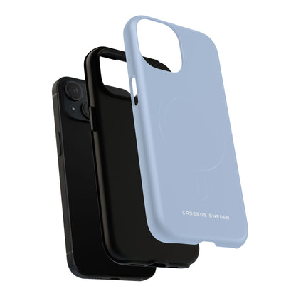 Light Steel Blue iPhone 15 | Tough+ Phone Case