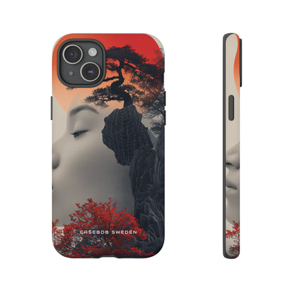 Surreal Zen Harmony iPhone 15 - Tough Phone Case